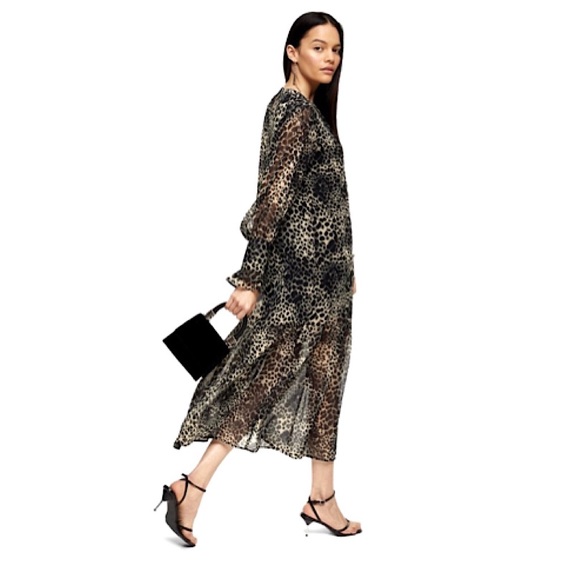 🌸Hosts Pick🌸 Topshop Animal Print Dress - Picture 2 of 8